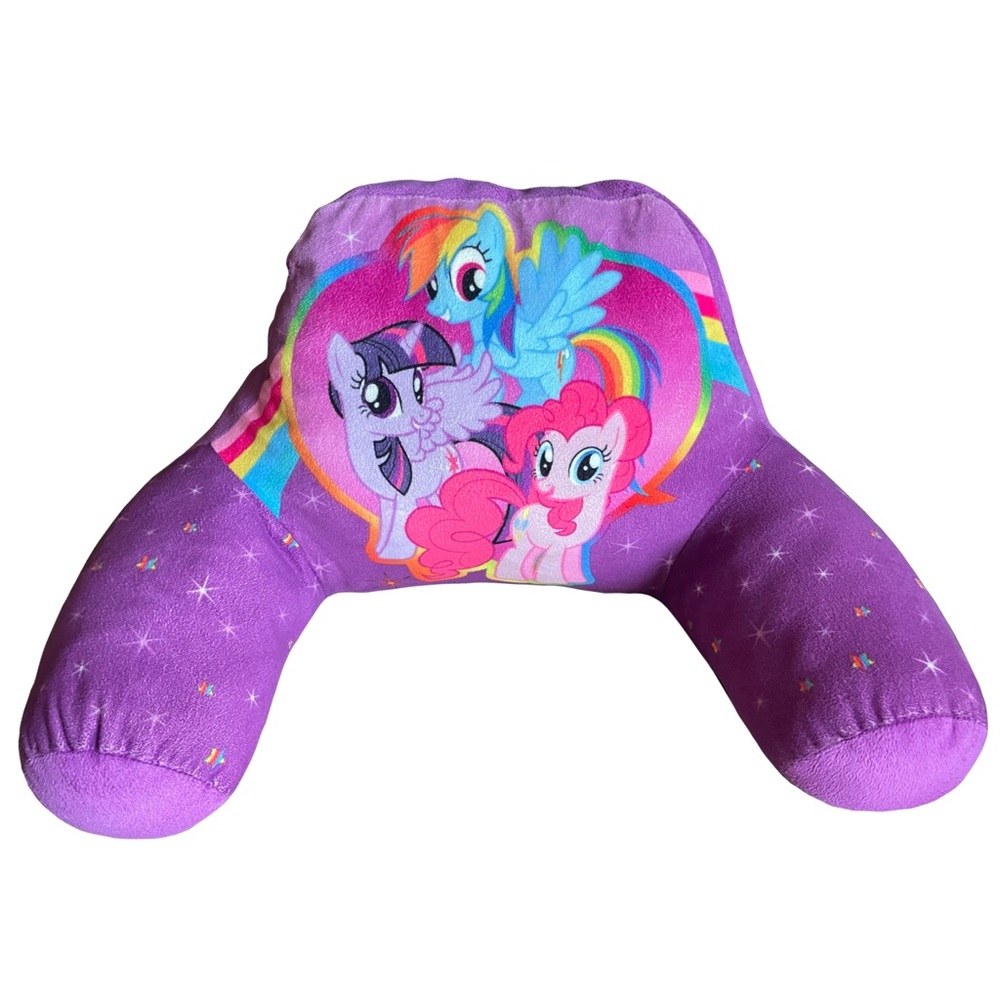 RARE My Little Pony FiM Twilight Rainbow Pinkie Plush Reading Pillow Backrest
